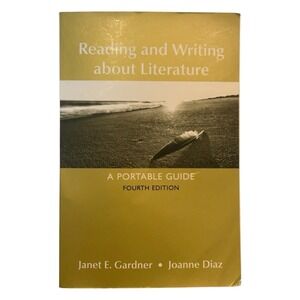 Reading and Writing About Literature - Paperback By Gardner, Janet E. VERY GOOD